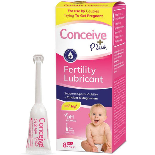 Conceive Plus Fertility Lubricant with Single-Use Applicators, 8x4g