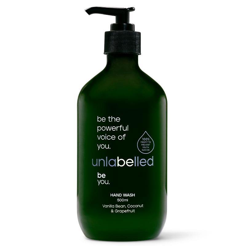 Unlabelled Vanilla Bean Coconut & Grapefruit Hand Wash 500ml