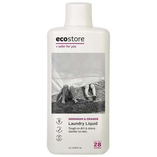 Ecostore Laundry Liquid - Geranium & Orange 1L