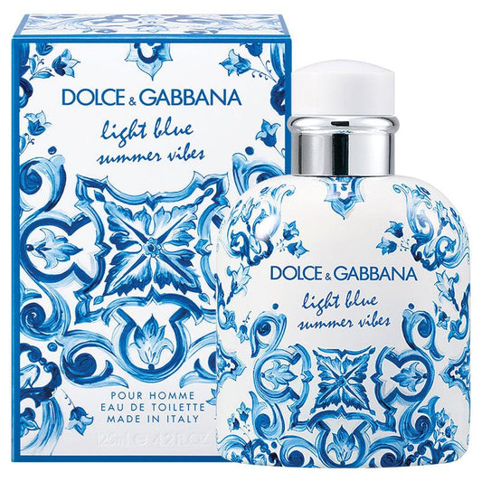 Dolce & Gabbana Light Blue Pour Homme Summer Vibes Eau de Toilette 125ml - Invigorating Mediterranean Essence