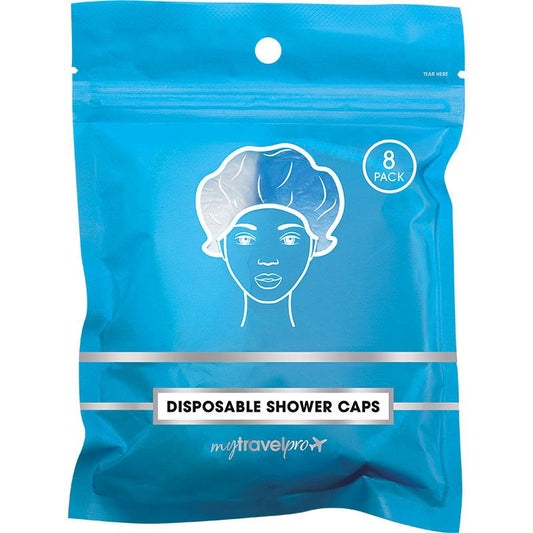 MyTravelPro Disposable Shower Caps - 8 Pack