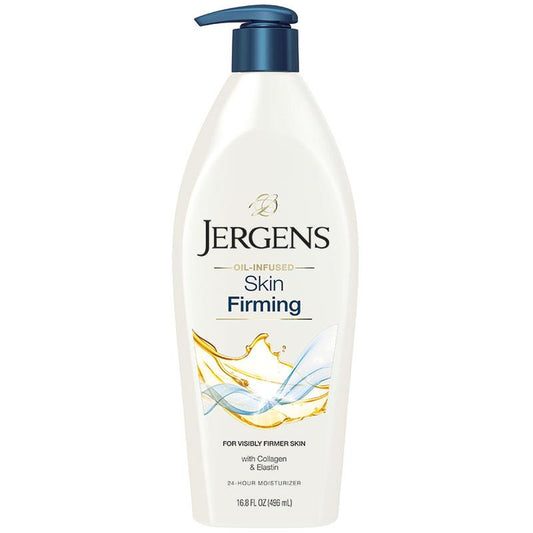 Jergens Oil Infused Skin Firming Lotion 496ml - Youthful Skin Rejuvenation