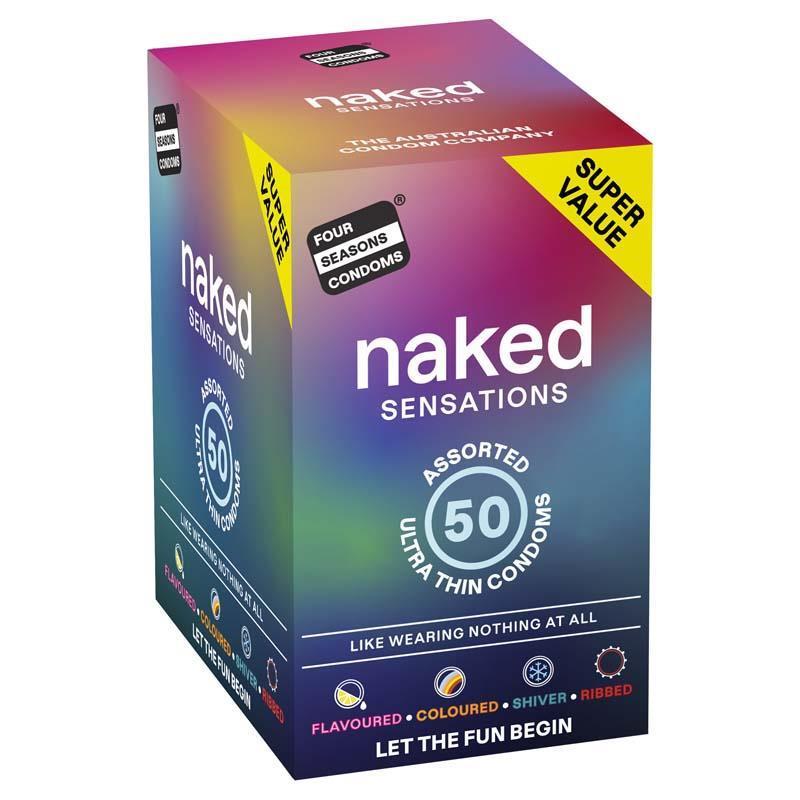 Four Seasons Naked Sensations Condoms 50-pieces