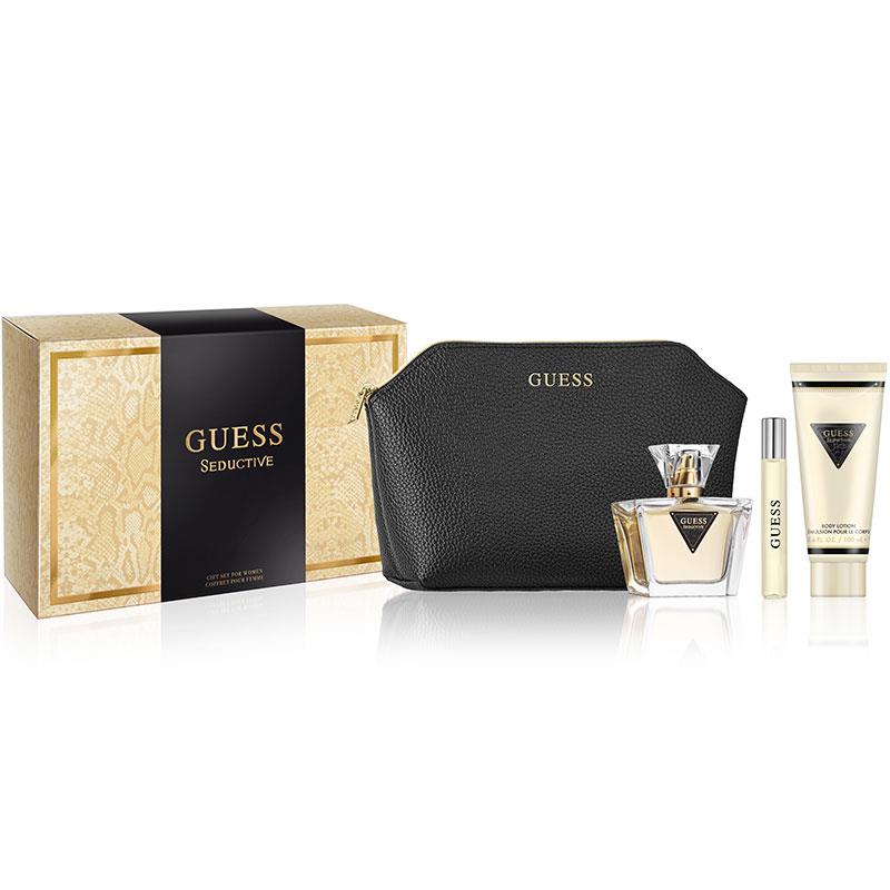 Guess Seductive Womens Eau de Toilette 75ml 4 Piece Set