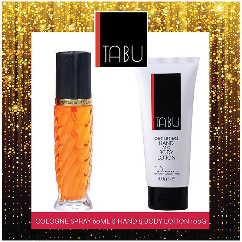 Tabu Cologne Spray 60ml 2 Piece Set