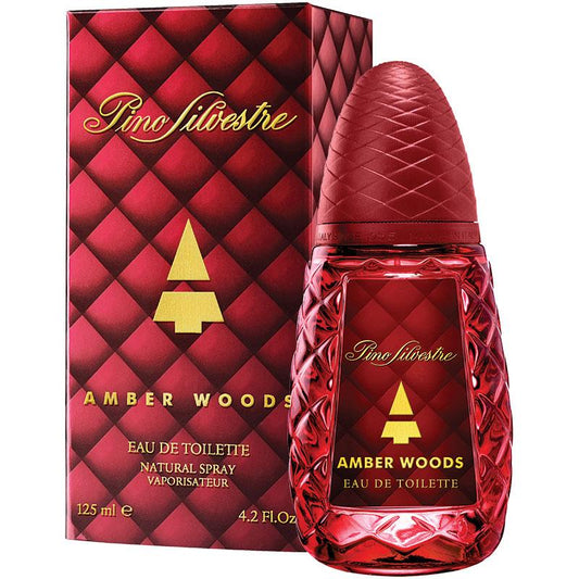 Pino Silvestre Amber Wood Eau de Toilette 125ml - Captivating Fragrance