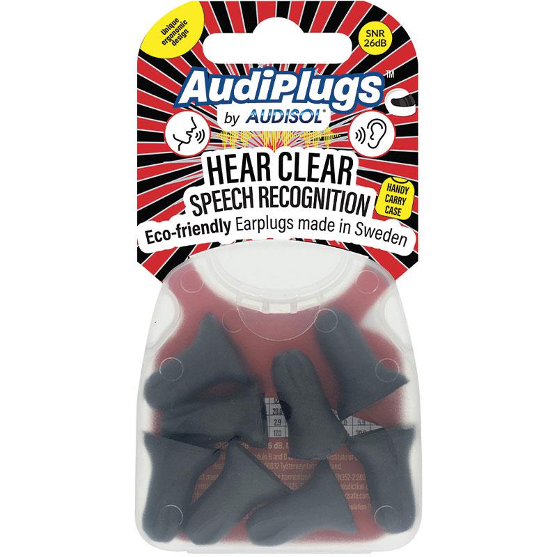 Audiplugs Hear Clear 4 Pairs