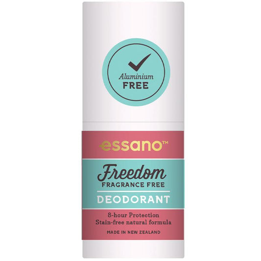 Essano Fragrance Free Natural Deodorant 50ml - 8-Hour Odour Protection