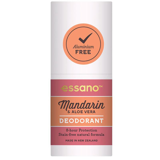 Essano Mandarin Natural Deodorant 50ml - 8-Hour Odour Protection