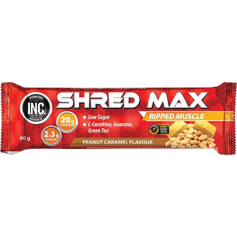 INC. Shred Max Protein Bar Peanut Caramel 60g