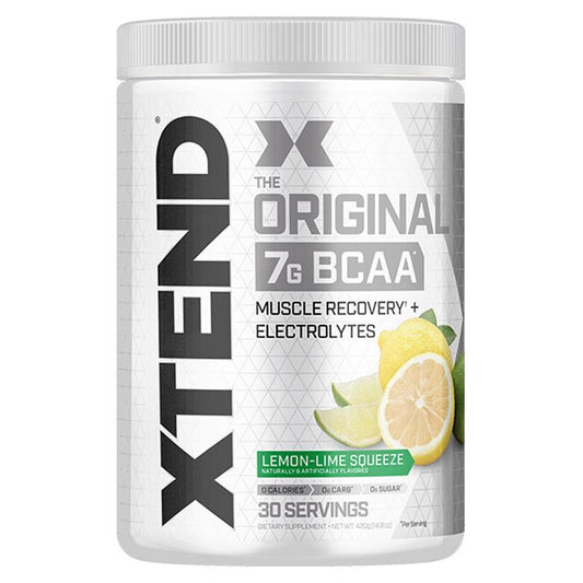 Xtend BCAA Lemon Lime Squeeze 30 Serves - Refreshing Muscle Recovery Drink