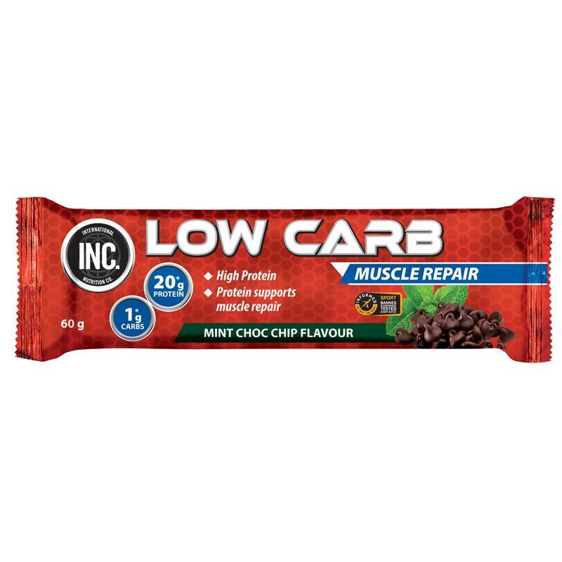 INC. Low Carb Protein Bar Mint Choc Chip 60g