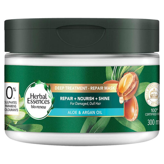 Herbal Essences Bio Renew Argan Oil & Aloe Deep Repair Mask 300ml