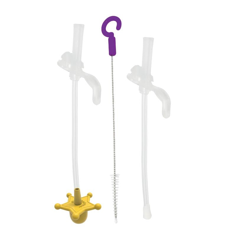 b.box Sippy Cup Replacement Straw - Disney Woody - 2 Straws & Cleaner