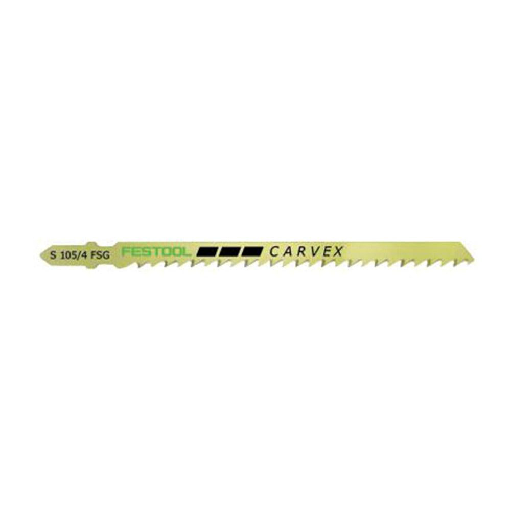 FESTOOL 105mm x 4mm T-Shank Jigsaw Blade for Wood Cutting - UNIVERSAL - 20 Piece 204332