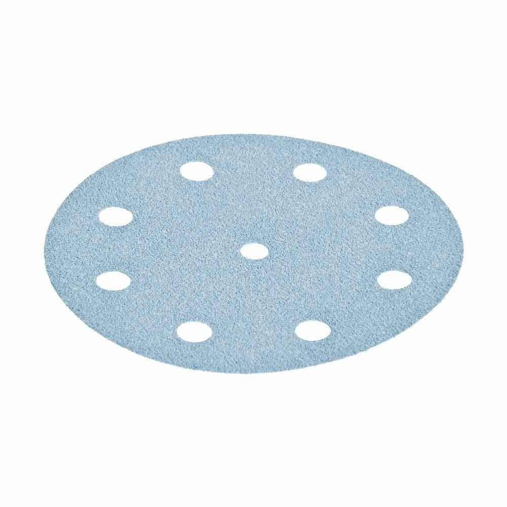 FESTOOL 125mm 320G Hook and Loop Sanding Disc - GRANAT - 100 Piece 497175