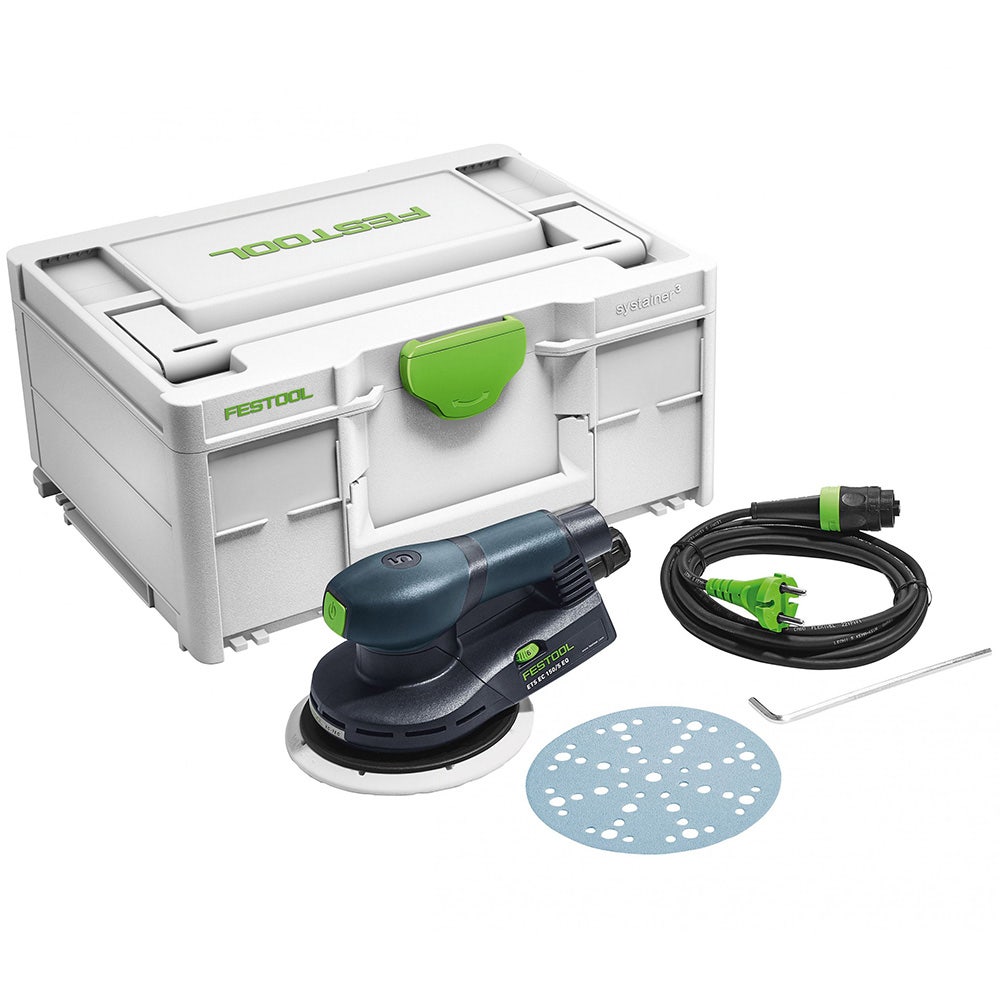 FESTOOL 150mm Brushless ETS EC150 5 EQ-PLUS 400W Random Orbital Sander ETC EC 576333