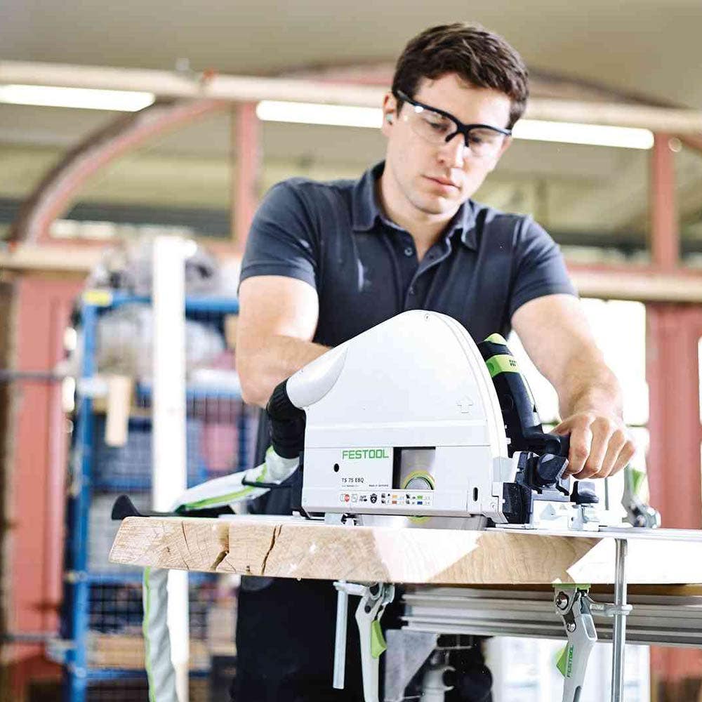 FESTOOL 1600W 210mm TS75EBQPLUSFS Circular Plunge Saw w 1400mm Rail 576115
