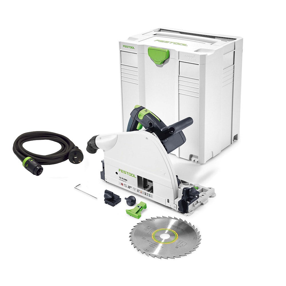 FESTOOL 1600W 210mm TS75EBQPLUS Circular Plunge Saw 576113