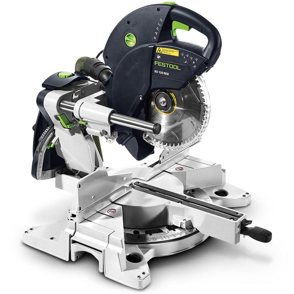 FESTOOL 1600W 260mm Compound Sliding Mitre Saw KS120RKAPEX 575307