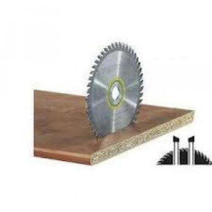 FESTOOL 160mm 48T TCT Circular Saw Blade for Veneered Panel Cutting