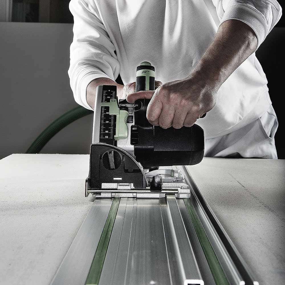 FESTOOL 160mm Plunge Saw w 1400mm Rail TS55F 577281