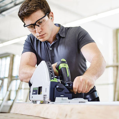 FESTOOL 160mm Plunge Saw w 1400mm Rail TS55F 577281