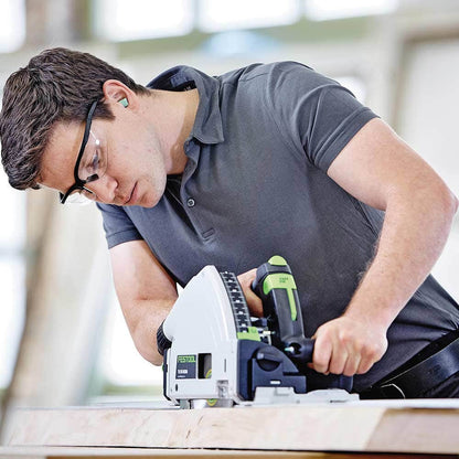FESTOOL 160mm Plunge Saw w 1400mm Rail TS55F 577281