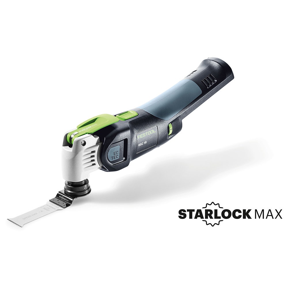 FESTOOL 18V Brushless OSC VECTURO OSC18LIPLUS Starlock Oscillator Kit w. Systainer 577130