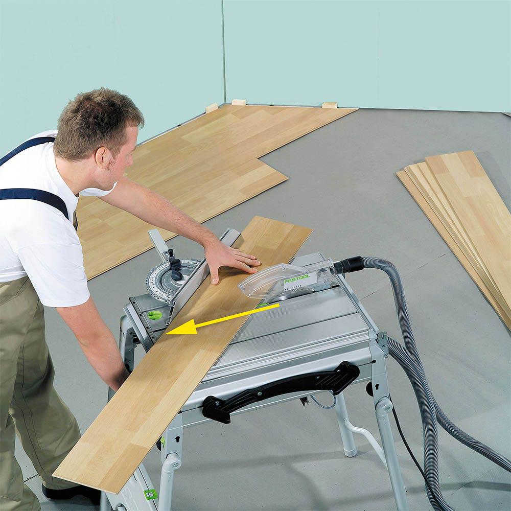 FESTOOL 190mm 1200W CS 50 EBG PRECISIO Table Saw Set 575959