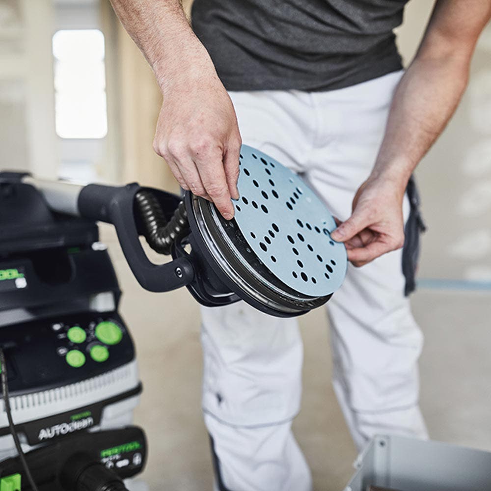 FESTOOL 225mm 60G Hook and Loop Sanding Disc - GRANAT - 25 Piece 205654