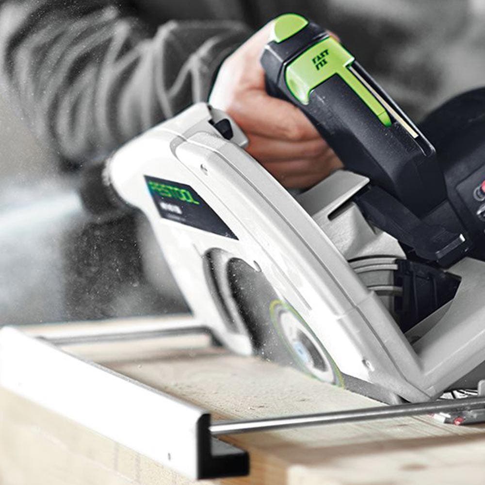 FESTOOL 2300W 230mm Circular Saw in Systainer w 420mm Cross Cut Rail 576143