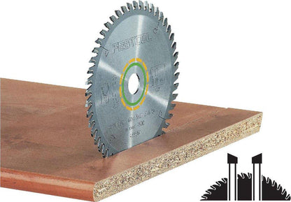 FESTOOL 230mm 48T TCT Circular Saw Blade for Veneered Panel Cutting