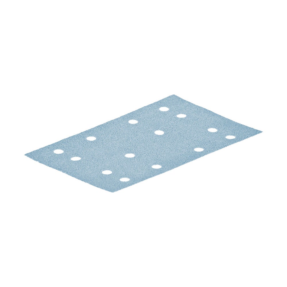 FESTOOL 80 x 133mm 400G Hook and Loop Sanding Sheet - GRANAT - 100 Piece 497126