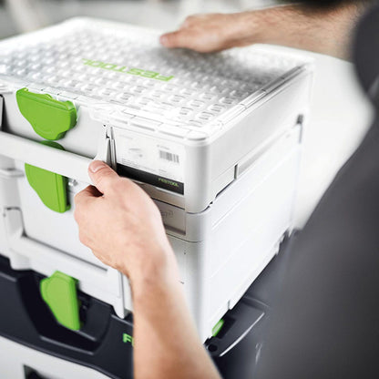 FESTOOL 89mm x 396mm 22 SYS3ORGM8922XESB Compartment Organiser Systainer3 - Medium 204853