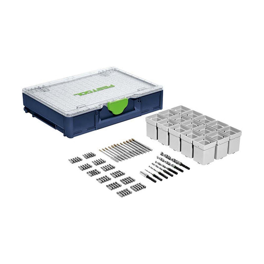FESTOOL CENTROTEC CE-M Bit Set in Systainer3 Medium Organiser 576931