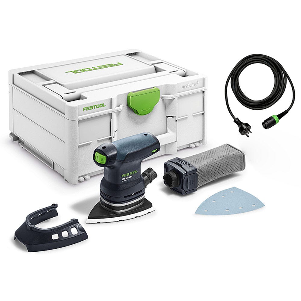 FESTOOL DTS 400 REQ 100 x 150mm Orbital Iron Head Sander in Systainer 577521