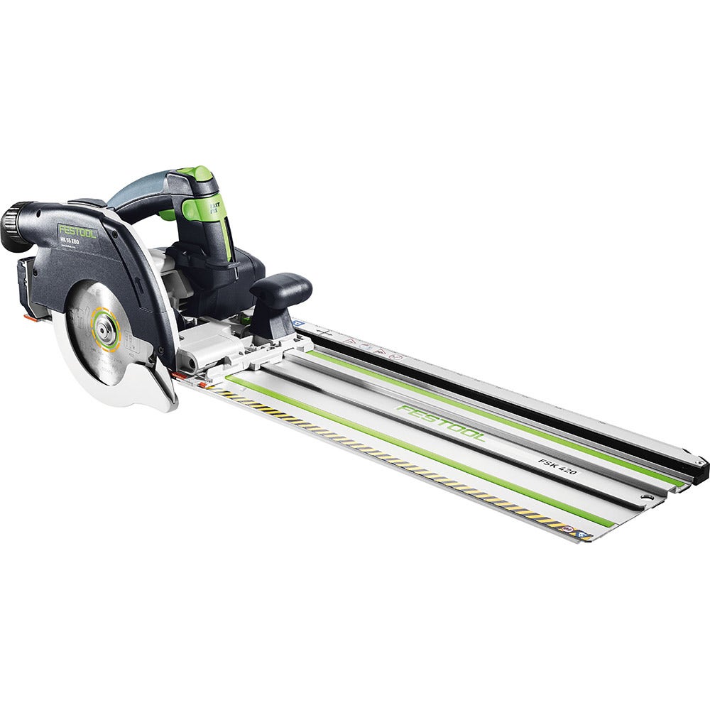 FESTOOL HK 55 160mm Circular Saw in Systainer w 420mm Cross Cut Rail 576132