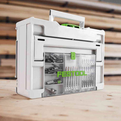 FESTOOL Systainer3 SYS 1.5 Medium 137mm x 396mm w Storage Lid 577346