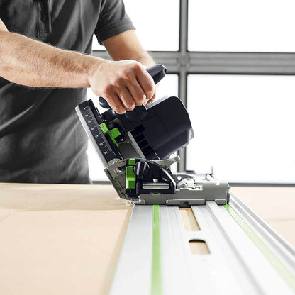 FESTOOL TS 60K 168mm Plunge Cut Saw in Systainer w 1400mm Rail 577419