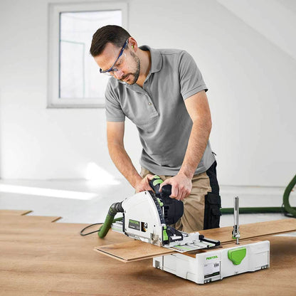 FESTOOL TS 60K 168mm Plunge Cut Saw in Systainer w 1400mm Rail 577419