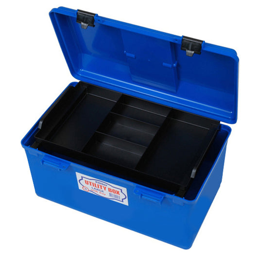 FISCHER 465 x 300 x 180mm Utility Storage Box w. Liftout Tray Large 1H140B