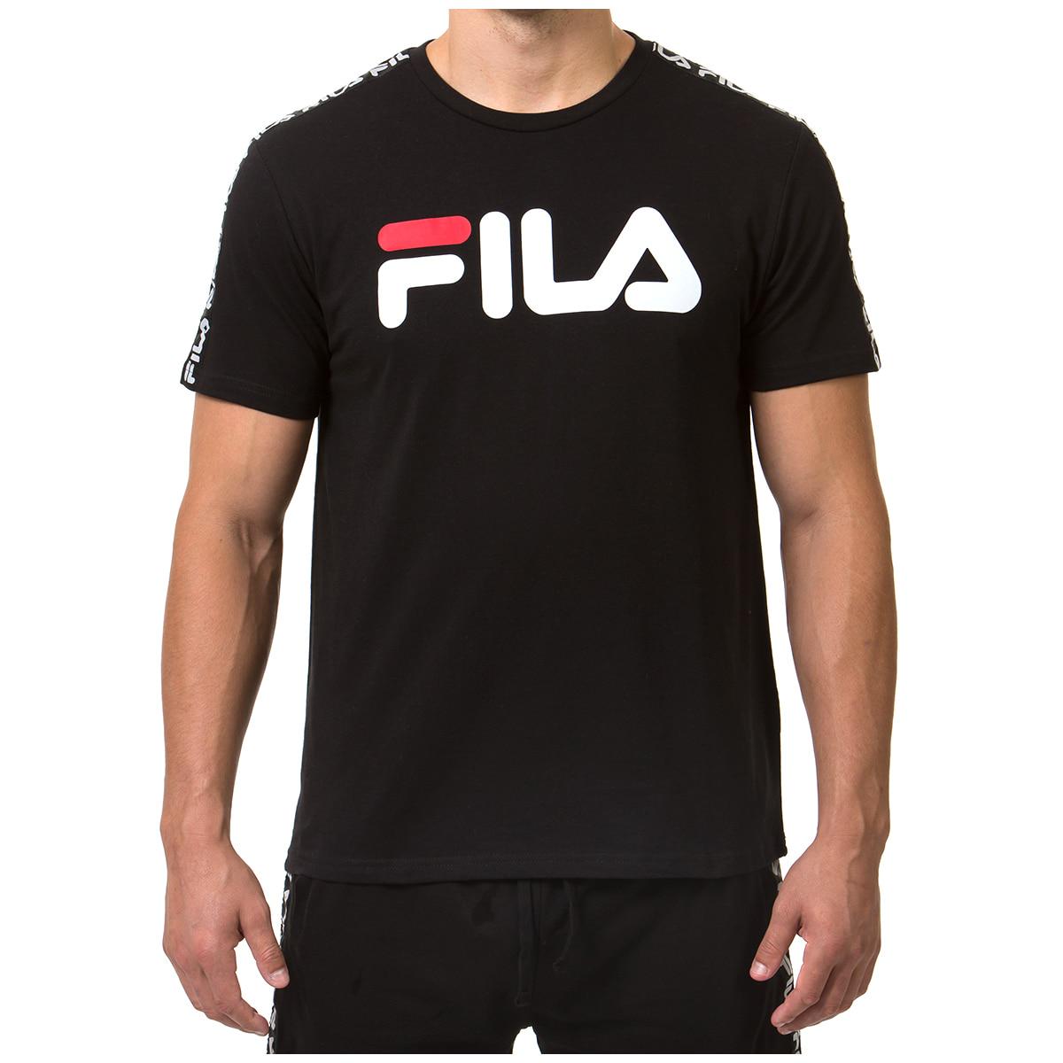 FILA Men's Tee White Tape