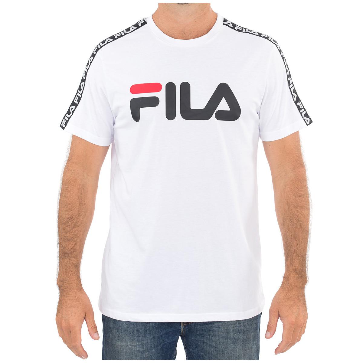FILA Men's Tee White Tape