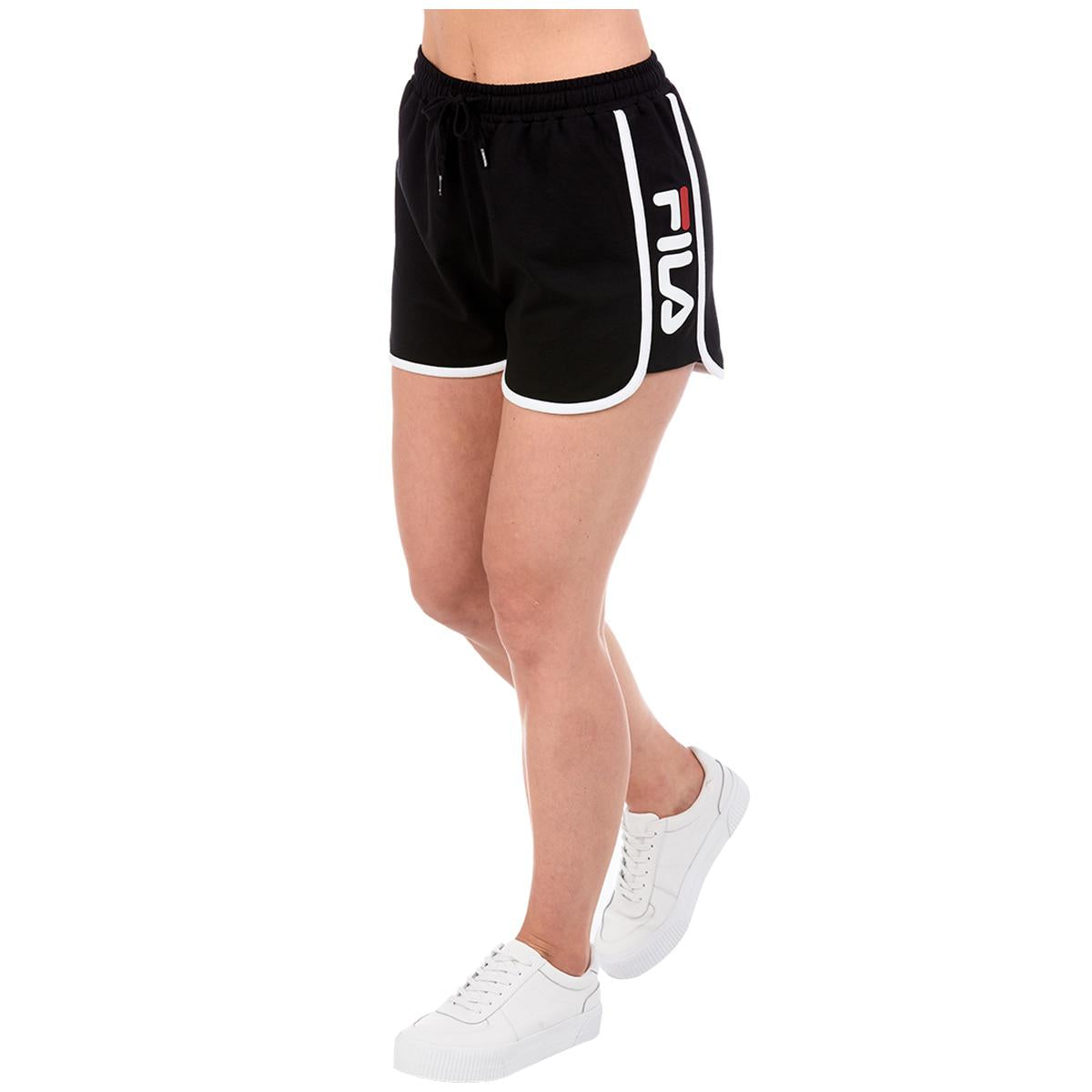FILA Women's French Terry Short Black