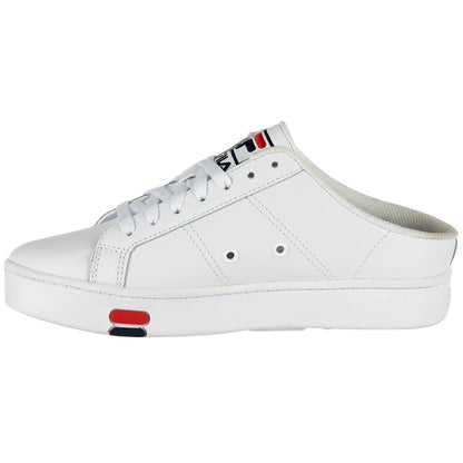 FILA Women's Redmond Mule Shoes White Navy Red