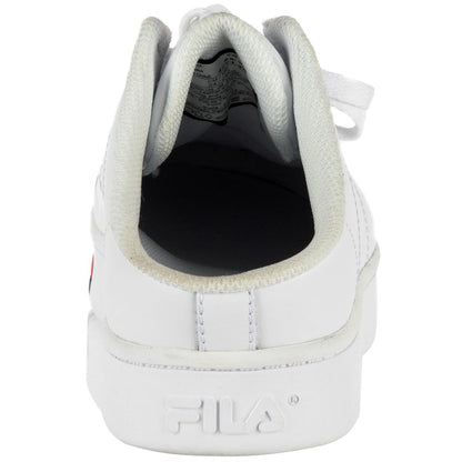 FILA Women's Redmond Mule Shoes White Navy Red