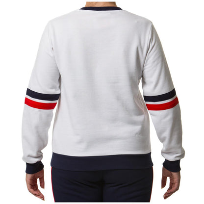 FILA Women's Tara Crew Jumper White