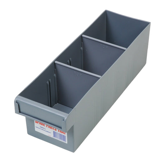 FISCHER 100 x 100 x 300mm 2 Divider Small Storage Tray 1H-001