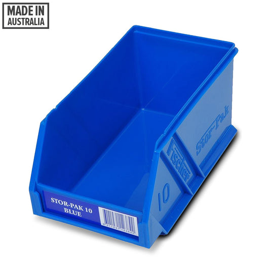 FISCHER 100 x 170 x 85mm STOR-PAK 10 Blue Storage Bin 1H-061B